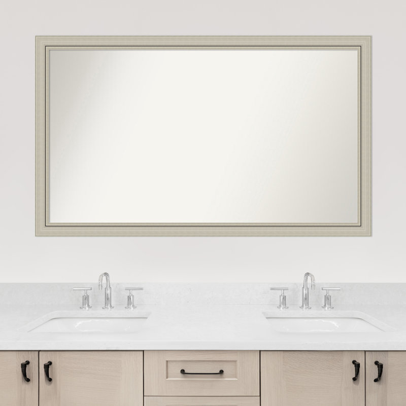 Miroir d'appoint Shaletha, 29,75 po x 49,75 po, Rectangle