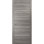 Porte intérieure moderne en bois pré-montée avec quincaillerie Planum 0020 Frêne gingembre, panneau unique, cadre et moulures, portes robustes pour salle de bain et chambre à coucher - 81 cm x 203 cm
