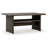 Evolo Rectangular Outdoor Coffee Table , 59 " W 35.5 " D