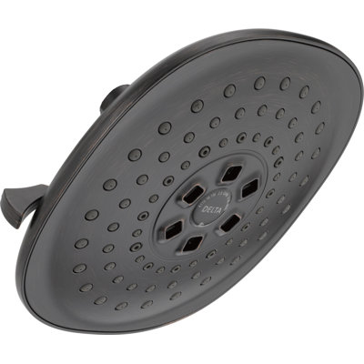Universal Showering Components 2 GPM Shower Head with H2okinetic Technology