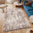 Hudgens Performance Abstract Shag Area Rug-501475466-473408122