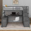 Lit mezzanine simple avec tiroirs Jeffree Kids-622586015-658100730