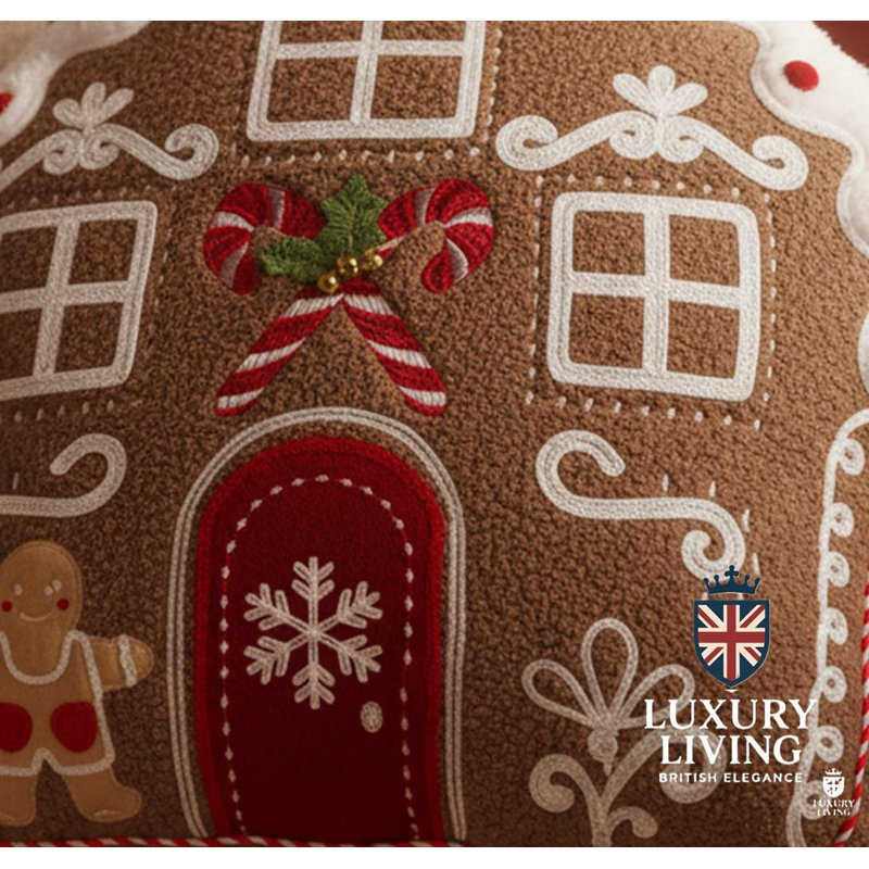 Brown Throw Cushion