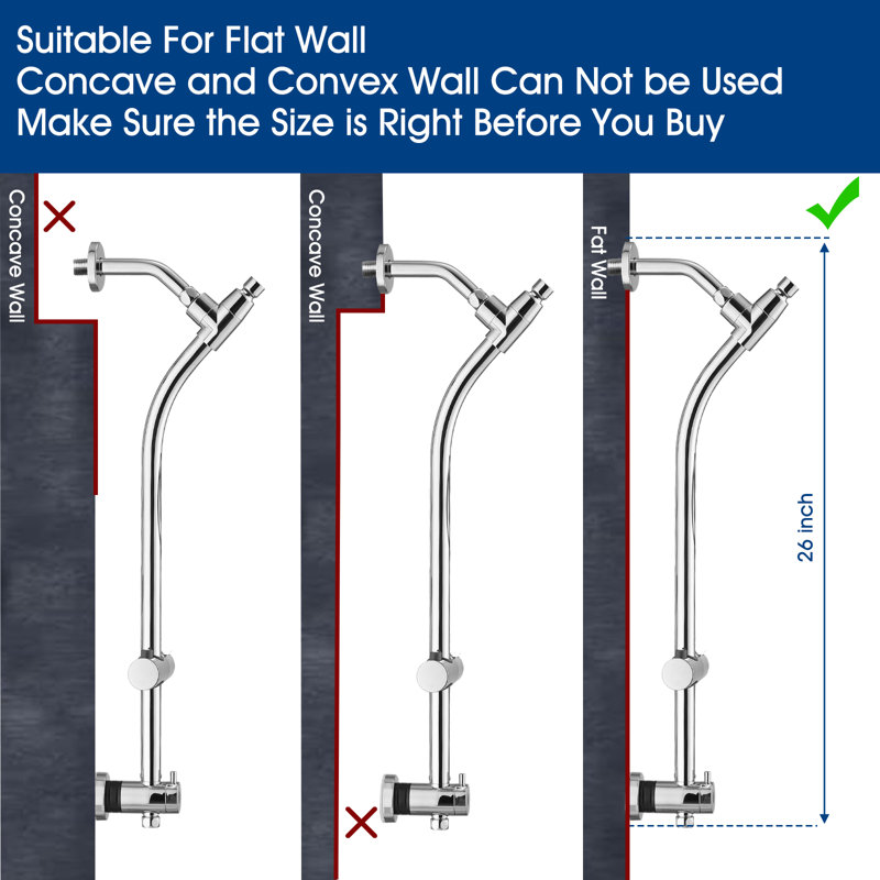 Complete Shower System with Handheld Shower, Chrome