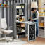 Bureau d'ordinateur pliable, bureau d'ordinateur mural-1288634557