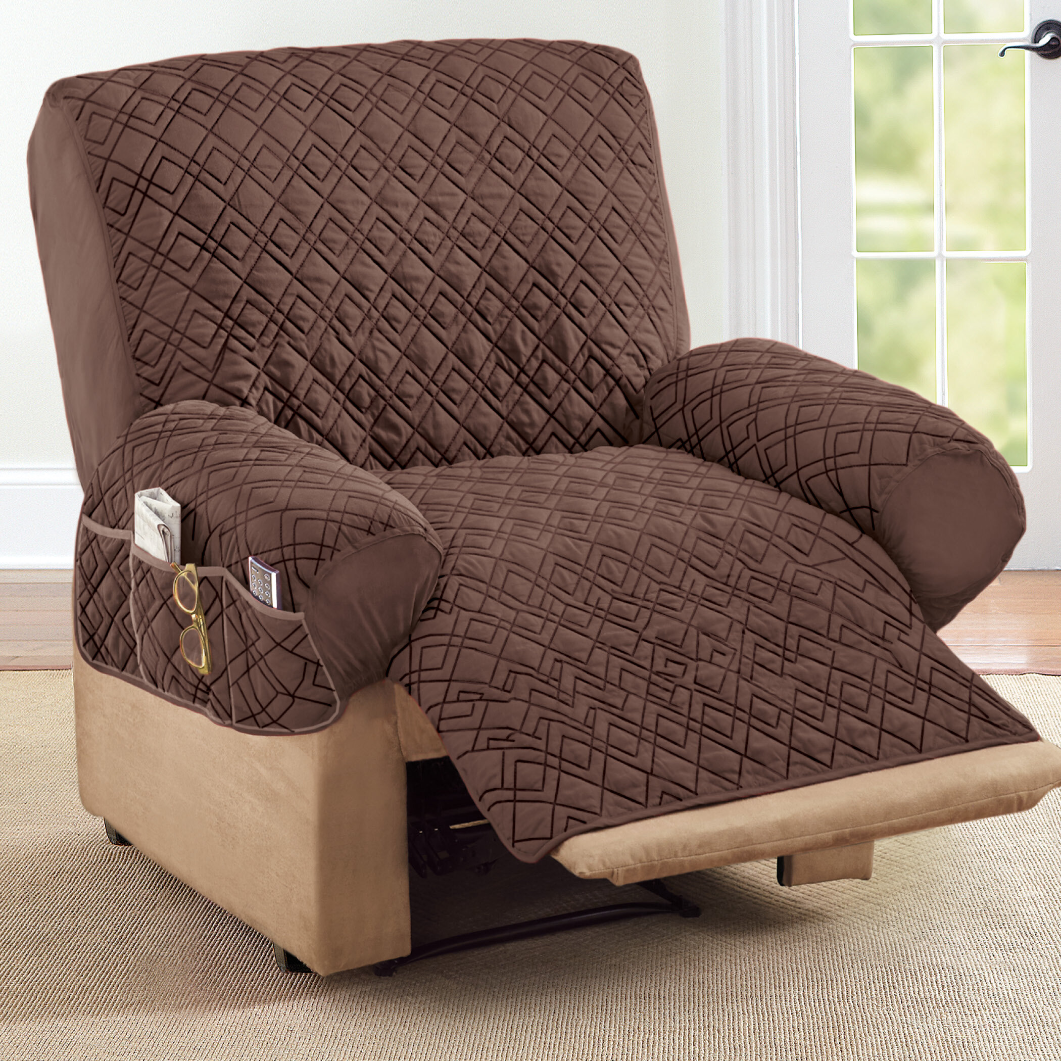 Lazy boy oversized online recliner covers