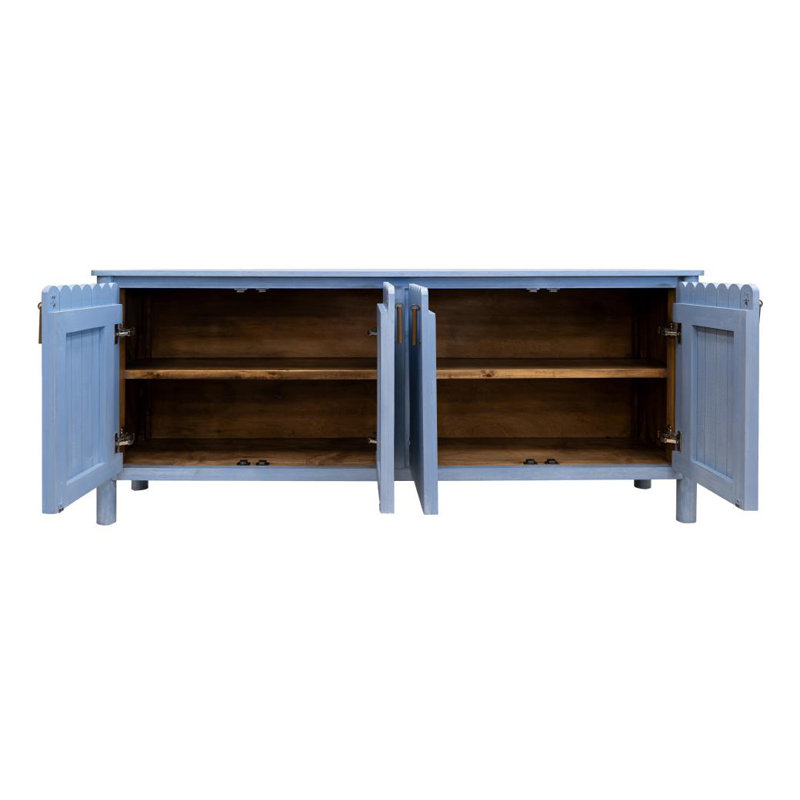 75.5 " W Sideboard, Blue