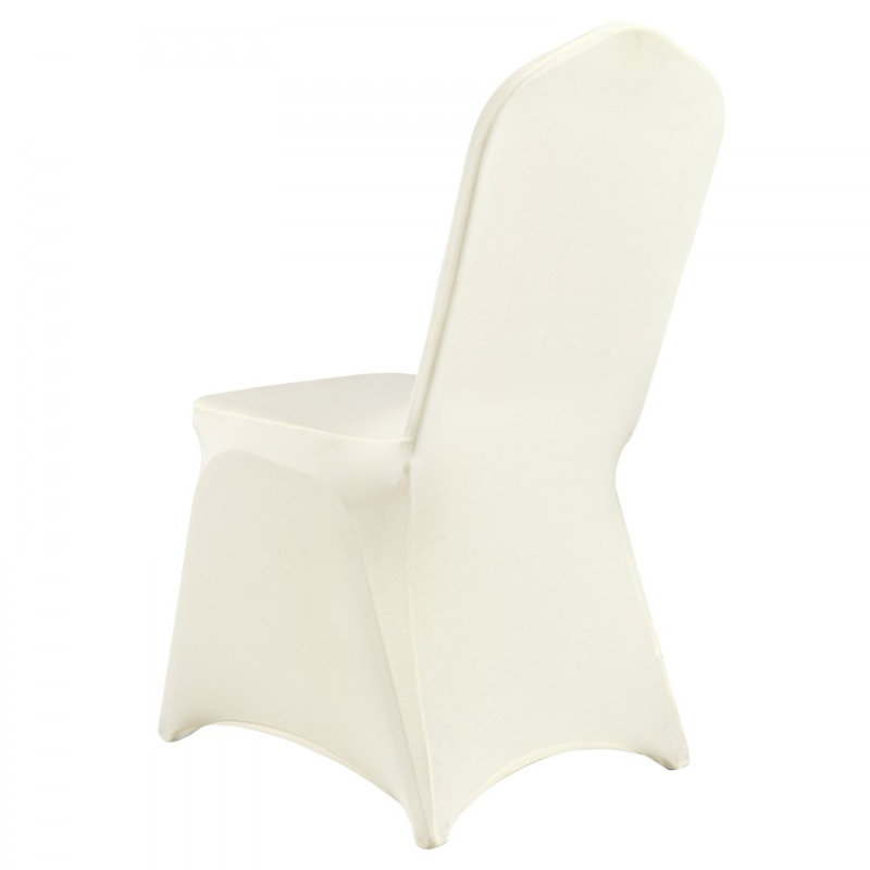 Housses de chaise pliantes en spandex extensible, housse de chaise ajustée universelle, lavable amovible