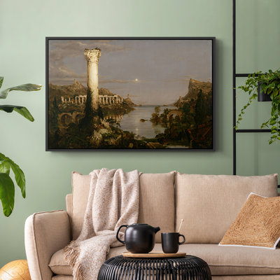 The Course of Empire: Desolation, 1836-Thomas Cole-Framed Gallery Wrapped Canvas