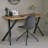 Tirina Metal Base Writing Desk