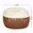 Knitted Cotton Yarn Round Pouf-114232209