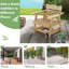 Taja Solid Wood Rocking Chair