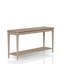 60 po Table large avec finition sable et tiroirs de rangement fonctionnels