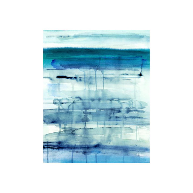Rain On The Window I Painting by Emma McCartney, Outdoor, 30" H x 24" W x 1.5" D