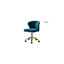 Chaise de travail ergonomique avec dossier capitonné Alice-1572933926