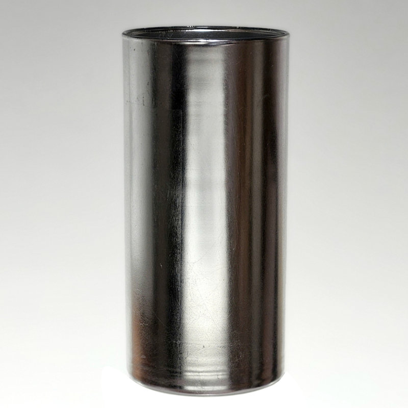 Vase de table en verre fabriqué à la main Zaelen, Argent, 1