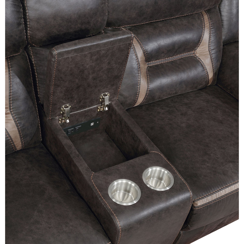 Causeuse-fauteuil rembourrée Brazelton