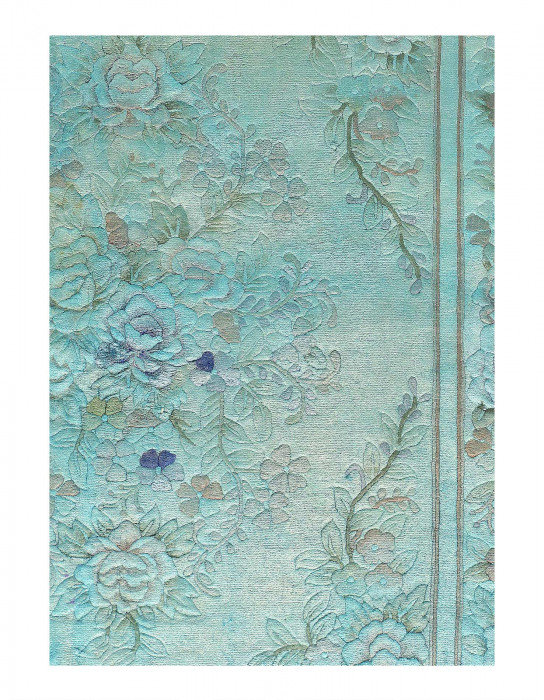 Olethea One-of-a-Kind 9' X 6' Medium Rectangle Art Silk Area Rug