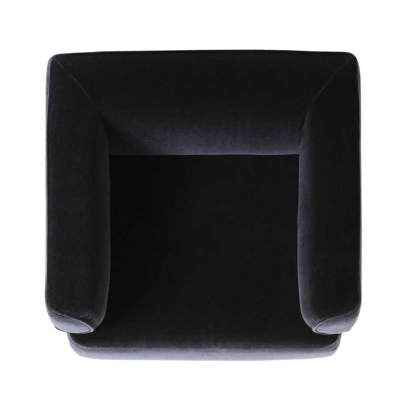 Pacey Swivel Chair-Dulane Mahogany, Monte Navy