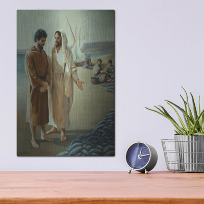 Lark Manor™ 'Lovest Thou Me, More Than Thee' by David Lindsley, Metal Wall Art