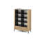 Straimont 150cm H x 106cm W Bookcase