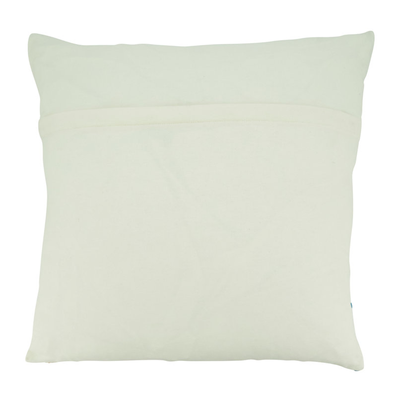 Coastal Octopus Design 20" Cotton Throw Pillow