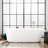 70" Ashington Acrylic Freestanding Soaking Bathtub-85514152