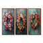 Pink Blue Spring Symphony Wreath I - Wreath Large Wall Art Collection-1105096096-1105096103-1105096125
