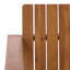 Banc de patio en polyester