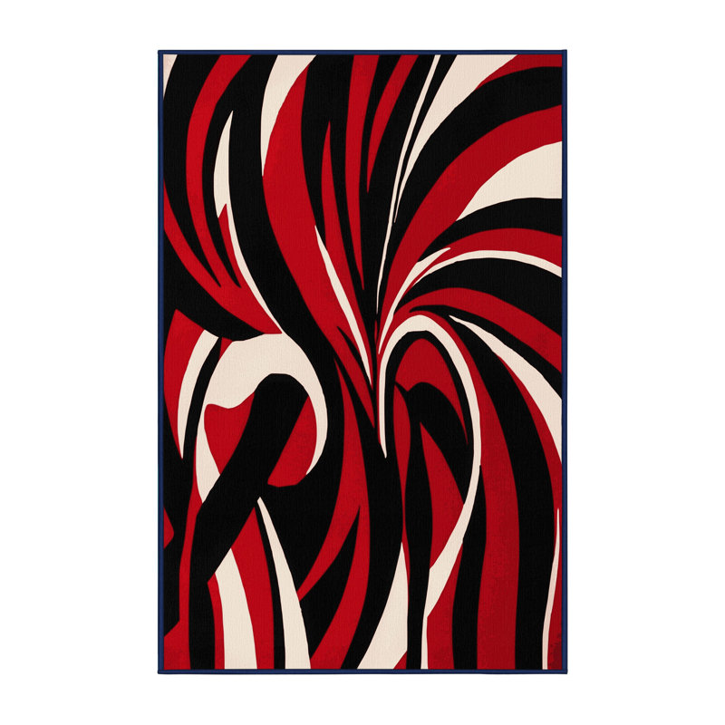 Sinister Edge Rug, Rectangle 5' x 8'
