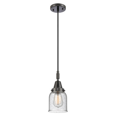 Downtown Urban - Caden Almitra - 1 Light Cord Hung Mini Pendant - Shade