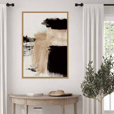 Path by Dan Hobday Framed Canvas Wall Art Print