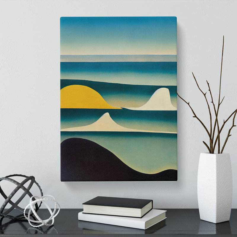 Seascape Abstract Vol.6 - Wrapped Canvas, 76cm H x 50cm W x 3cm D
