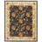 Helena Oriental Handmade Tufted Wool Black Area Rug-1211382848
