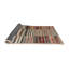 Tapis contemporain gris / noir / rouge-1440614925