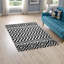 Tapis à motif de chevrons / diamants Ailani-999644326