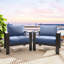 Ensemble de 2 fauteuils de patio en aluminium toutes saisons de 28 po avec coussins et structure épais-1029366738-1029366736