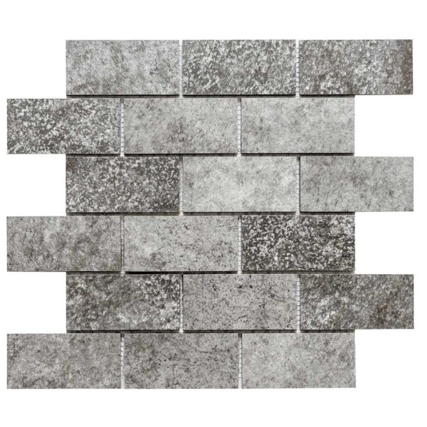 The Wilds 2" x 4" Porcelain Mosaic Floor and Wall Tile