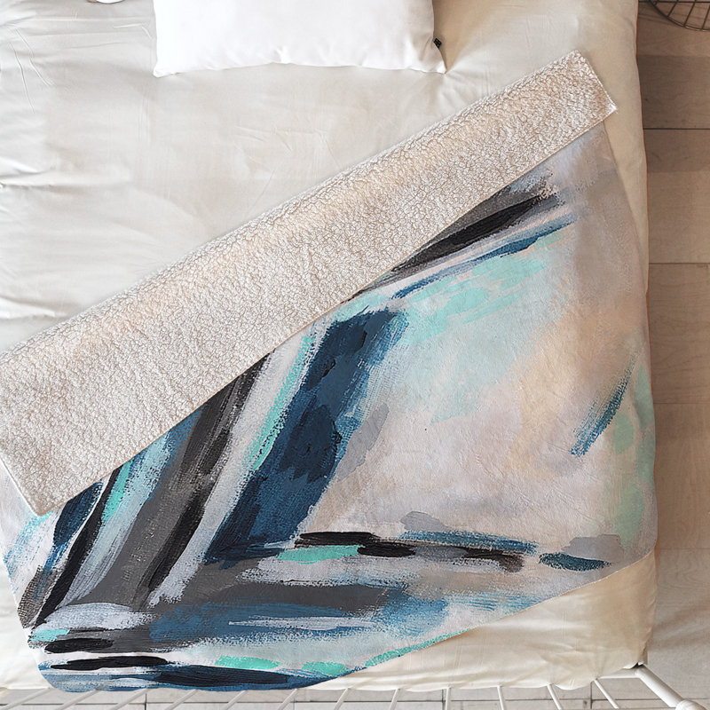 Laura Fedorowicz Throw Blanket, 80" L x 60" W