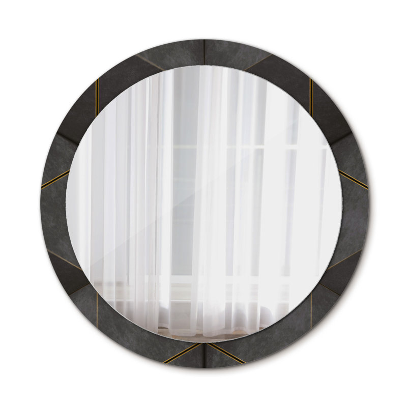 Huldar Glass Flat Wall Mirror