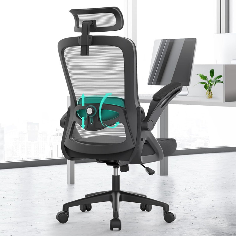 Inbox Zero Office Chair, Black