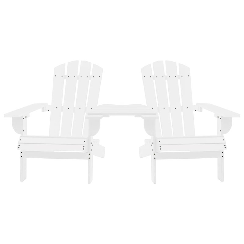 Patio Dining Armchair with Cushion, White