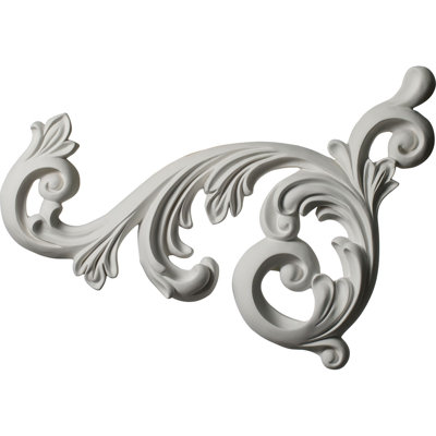 Edwards 19.625'' H x 15.75'' W x 1.375'' D Urethane Onlay Scroll
