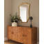 Arch Iron Framed Wall Mirror