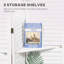 Paravent 4 panneaux en bois HOMcom