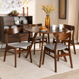 Bayman 4 - Person Four Leg Dining Set