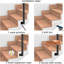 10 cm W Steel Porch and Stair Railings Fencing with 1-129381360
