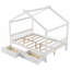Lit plateforme House avec deux tiroirs-1589952060