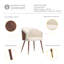 Chaise de salle à manger crème