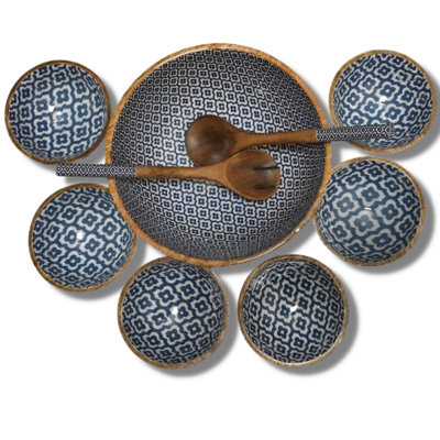 Latitude Vive Layman Wood Serving Bowl